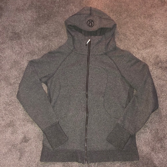 lululemon athletica Tops - Grey Lululemon Scuba Hoodie